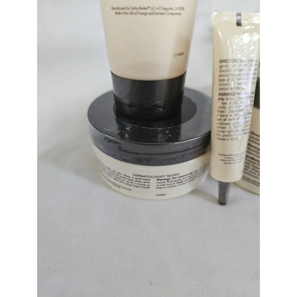New Crepe Erase Trufirm Complex 5 piece set Dermatologist tested Lavender Honey
